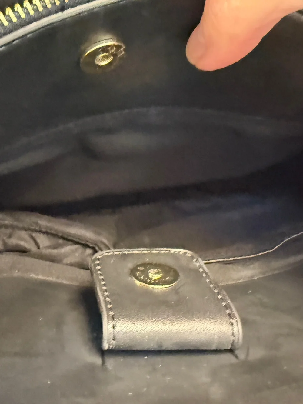 BCBG NWT Elyse Satchel Black Faux Leather Satchel Crossbody - Gold Top Handles